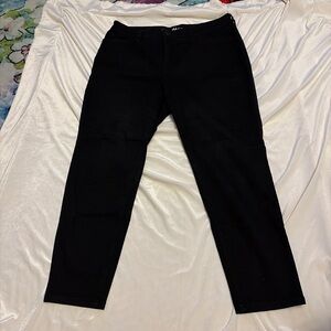 Style & Co. Black Straight-Leg Jeans